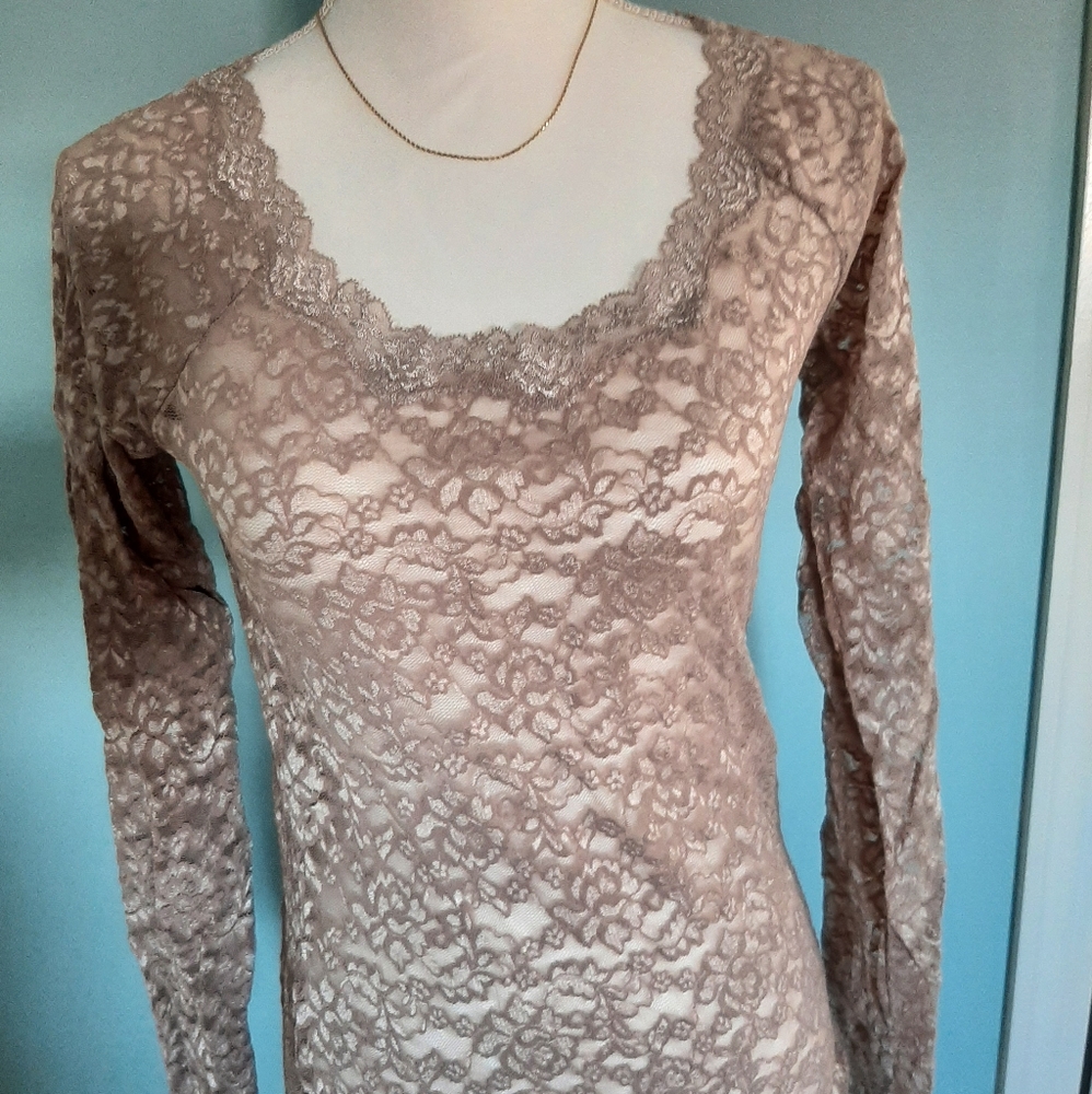 Women's Lacie Size Large Shirt (see through)